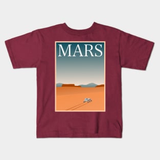 Visit Mars Kids T-Shirt